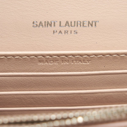 SAINT LAURENT /YSL Small Wallet on Chain PINK SHW