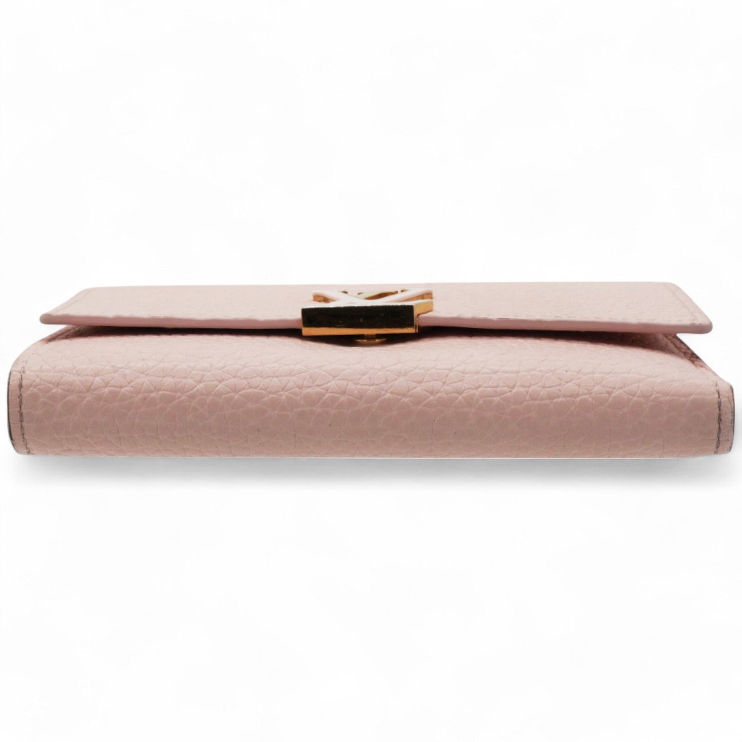 Louis-vuitton Capucines Compact Wallet Pink