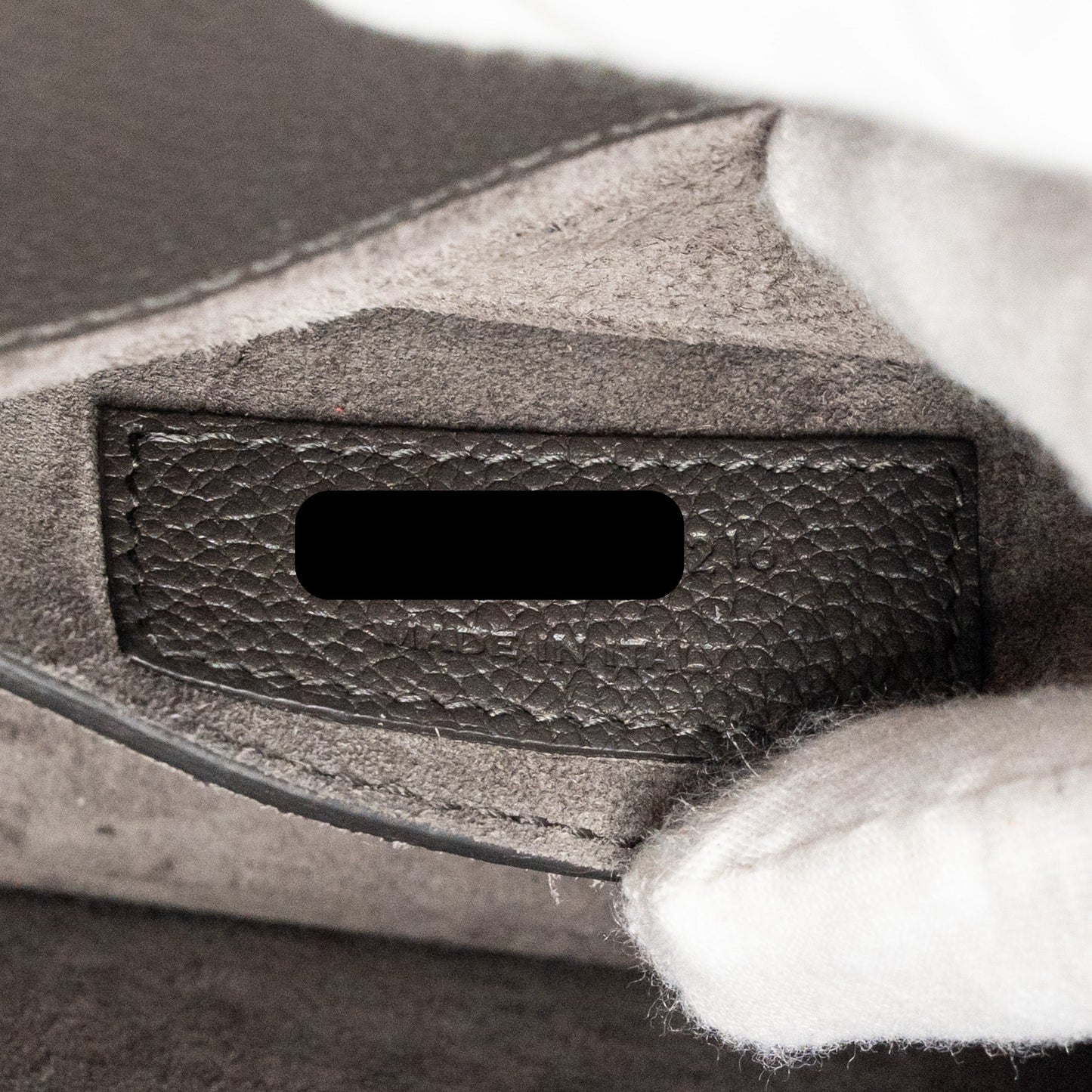 Saint Laurent/YSL Medium Sunset Bag Calfskin Grey SHW
