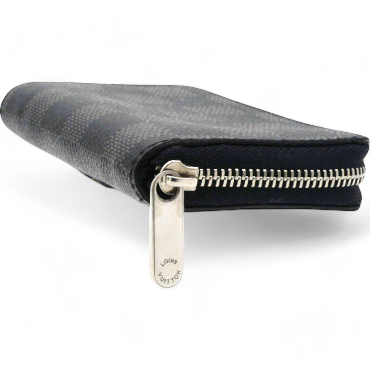 Louis-vuitton Damier Graphite Zippy Coin Purse Case