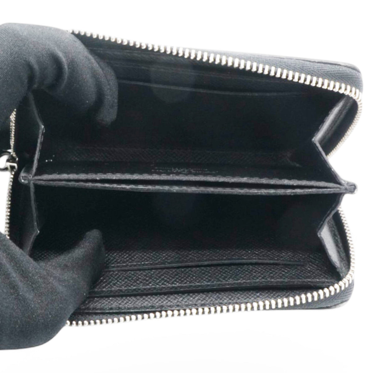Louis-vuitton Damier Graphite Zippy Coin Purse Case