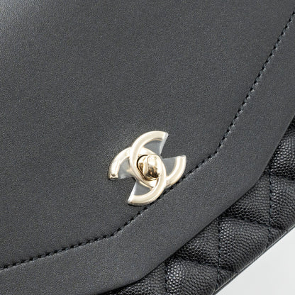 Chanel Envelop Flap Bag Caviar Black LGHW