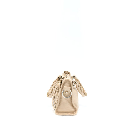 Balenciaga Mini City Bag Beige SHW
