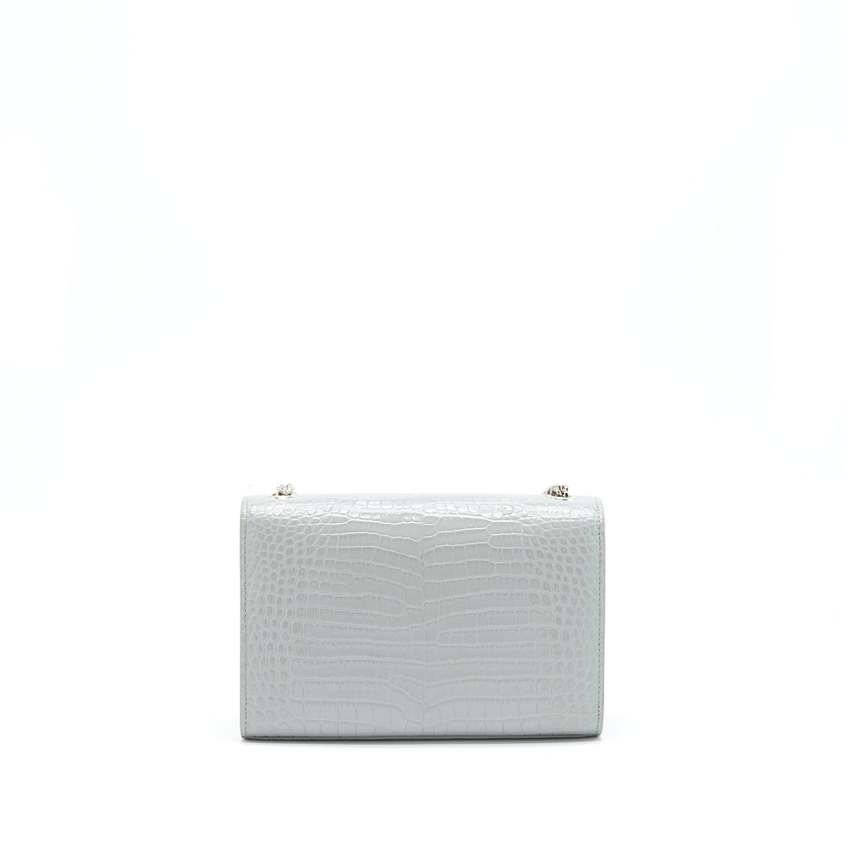 Saint Laurent/YSL Small Kate Bag Croc-Embossed with Tassel