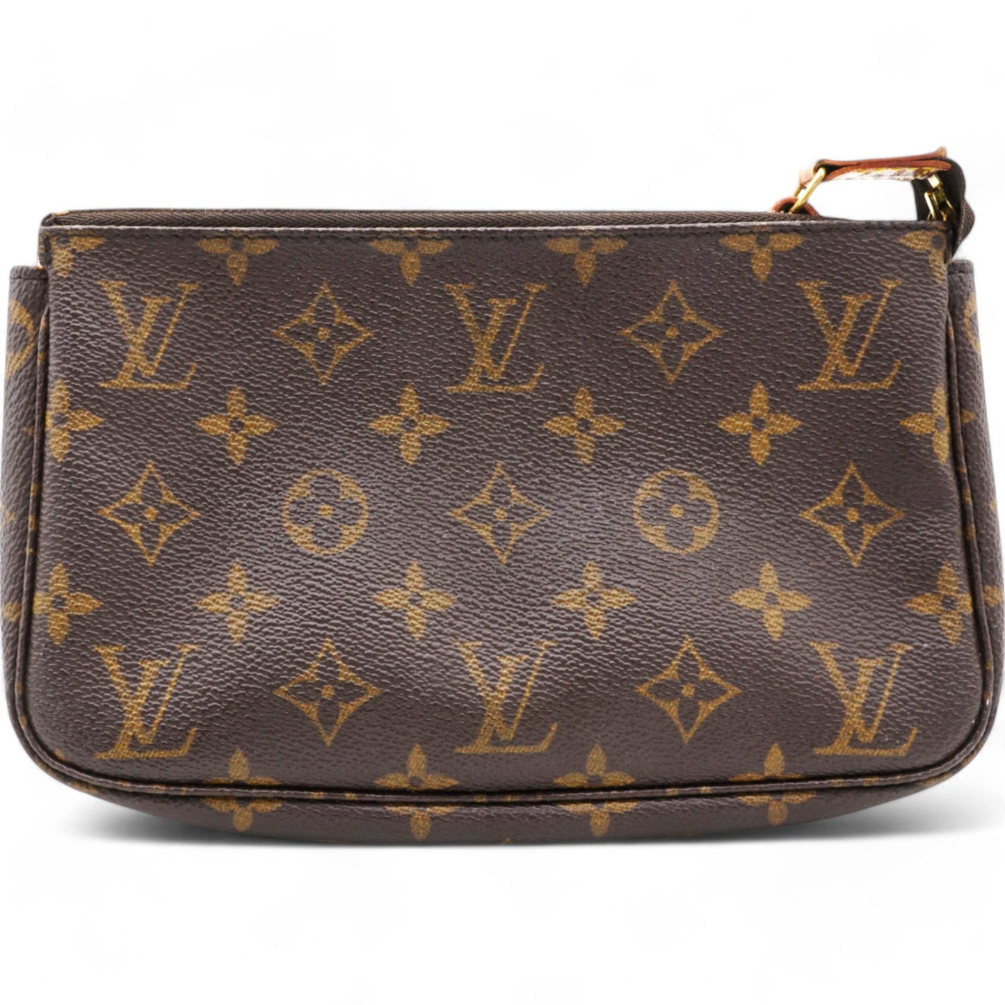 Louis-vuitton Monogram Pochette Accessories Brown