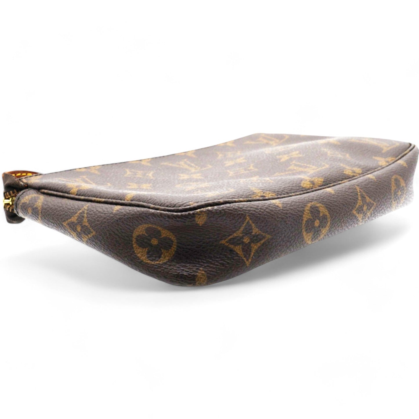 Louis-vuitton Monogram Pochette Accessories Brown