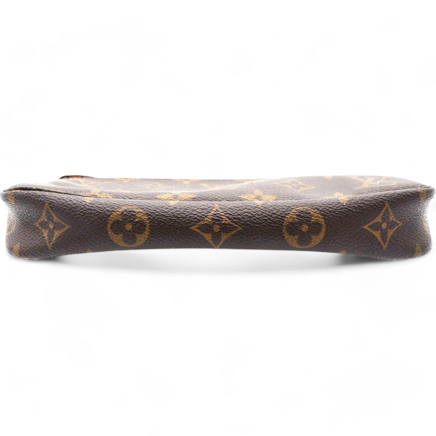 Louis-vuitton Monogram Pochette Accessories Brown