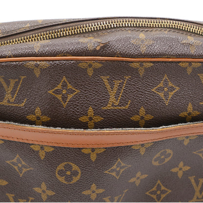 Louis-vuitton Monogram Compiegne 28 Leather Clutch Bag