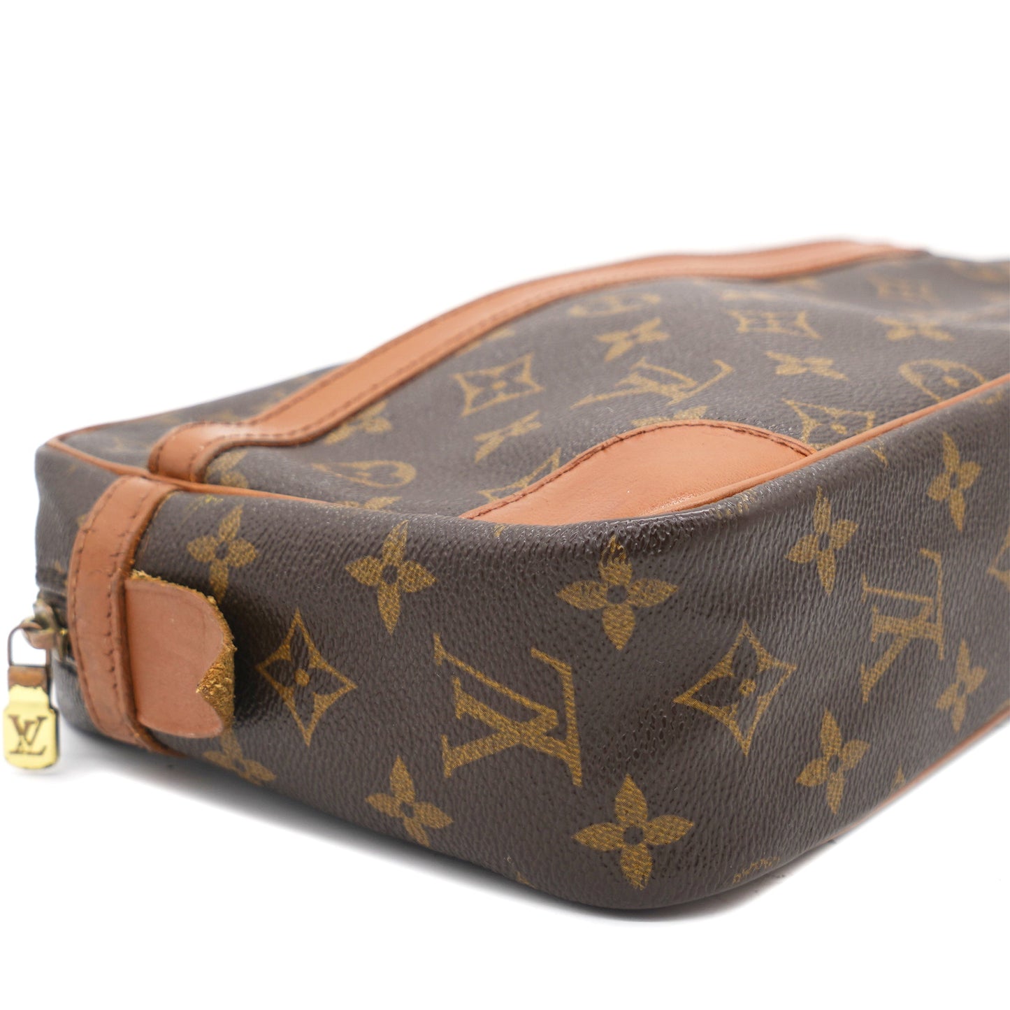 Louis-vuitton Monogram Compiegne 28 Leather Clutch Bag
