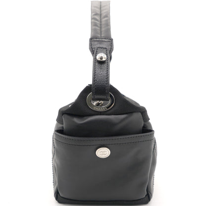 Black Canvas Paris-Biarritz Shoulder Bag