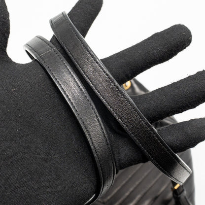 Saint Laurent/YSL Joe Backpack Lambskin Black GHW
