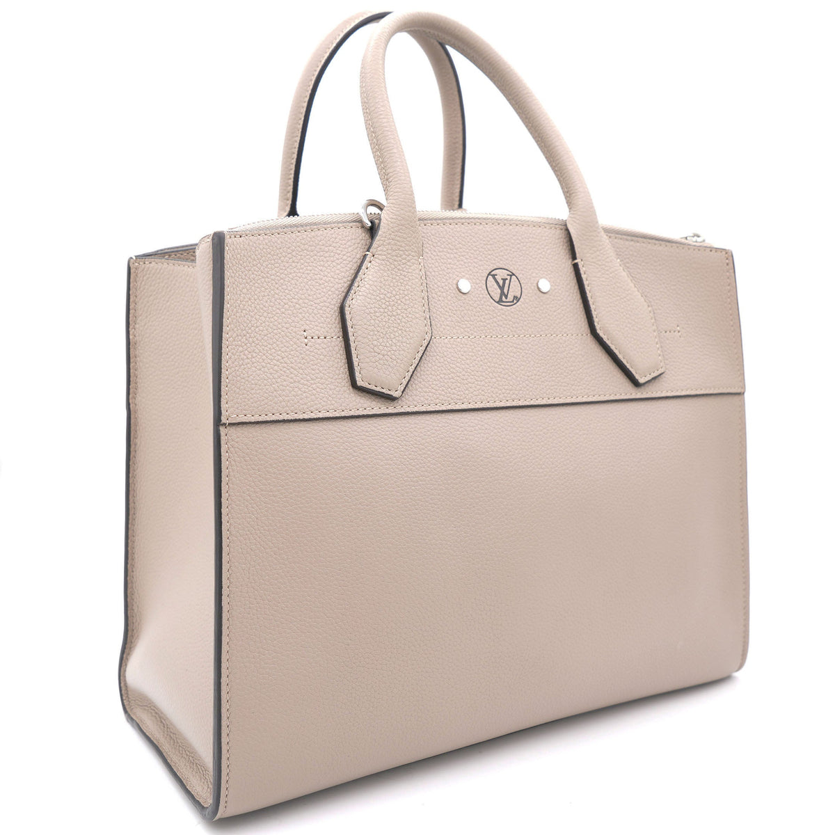Louis-vuitton Galet Leather City Steamer MM Bag