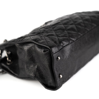 Chanel Caviar Crave Leather Tote Black