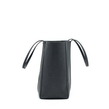 Balenciaga leather shopping Tote Bag Black