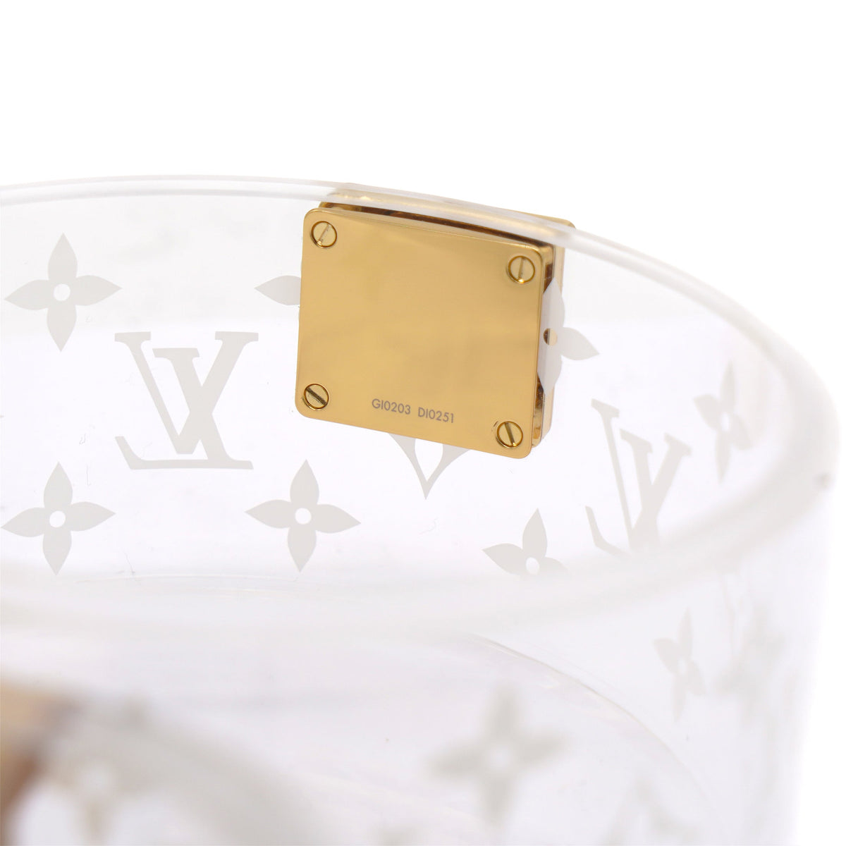 Louis-vuitton Transparent Plexiglass Box Scott