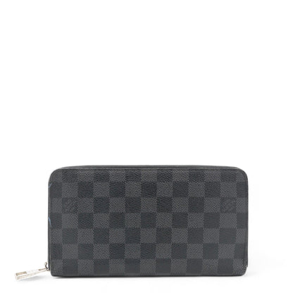 Louis-vuitton Damier Graphite Zippy Organizer Wallet