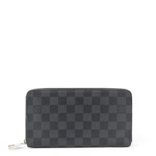 Louis-vuitton Damier Graphite Zippy Organizer Wallet