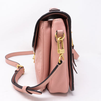 Louis-vuitton Pochette Metis Monogram Empreinte Rose Poudre