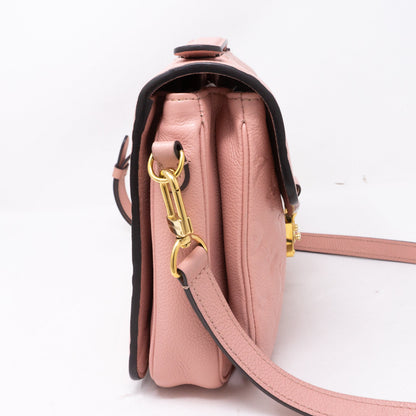 Louis-vuitton Pochette Metis Monogram Empreinte Rose Poudre