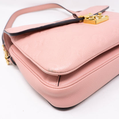 Louis-vuitton Pochette Metis Monogram Empreinte Rose Poudre