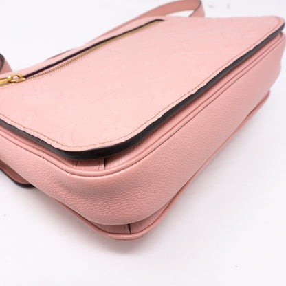 Louis-vuitton Pochette Metis Monogram Empreinte Rose Poudre