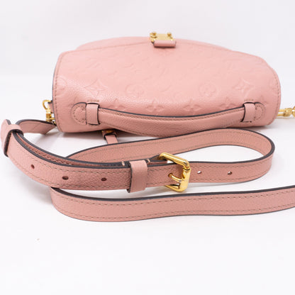 Louis-vuitton Pochette Metis Monogram Empreinte Rose Poudre