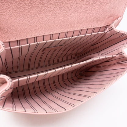 Louis-vuitton Pochette Metis Monogram Empreinte Rose Poudre