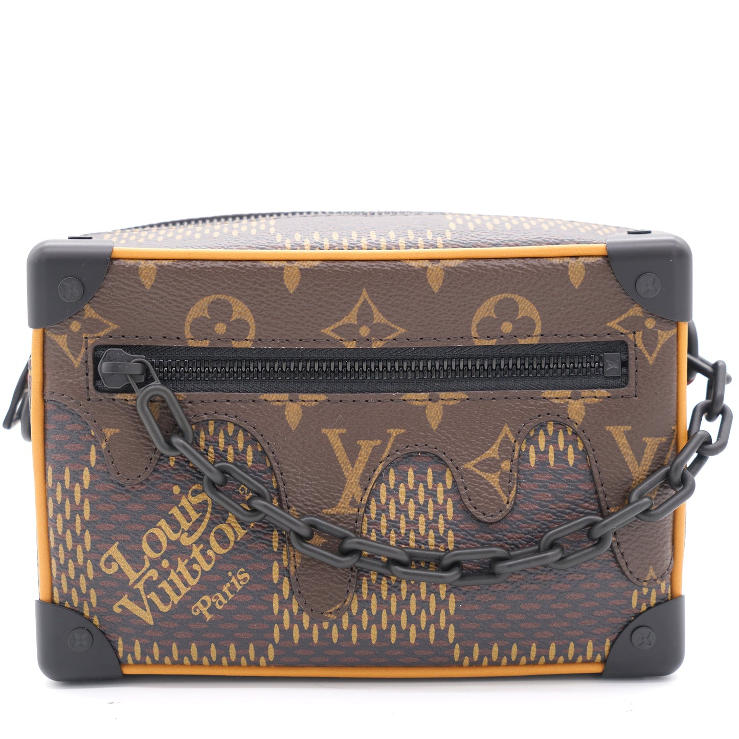 Louis-vuitton Nigo Soft Trunk Damier Ebene Giant Mini Brown