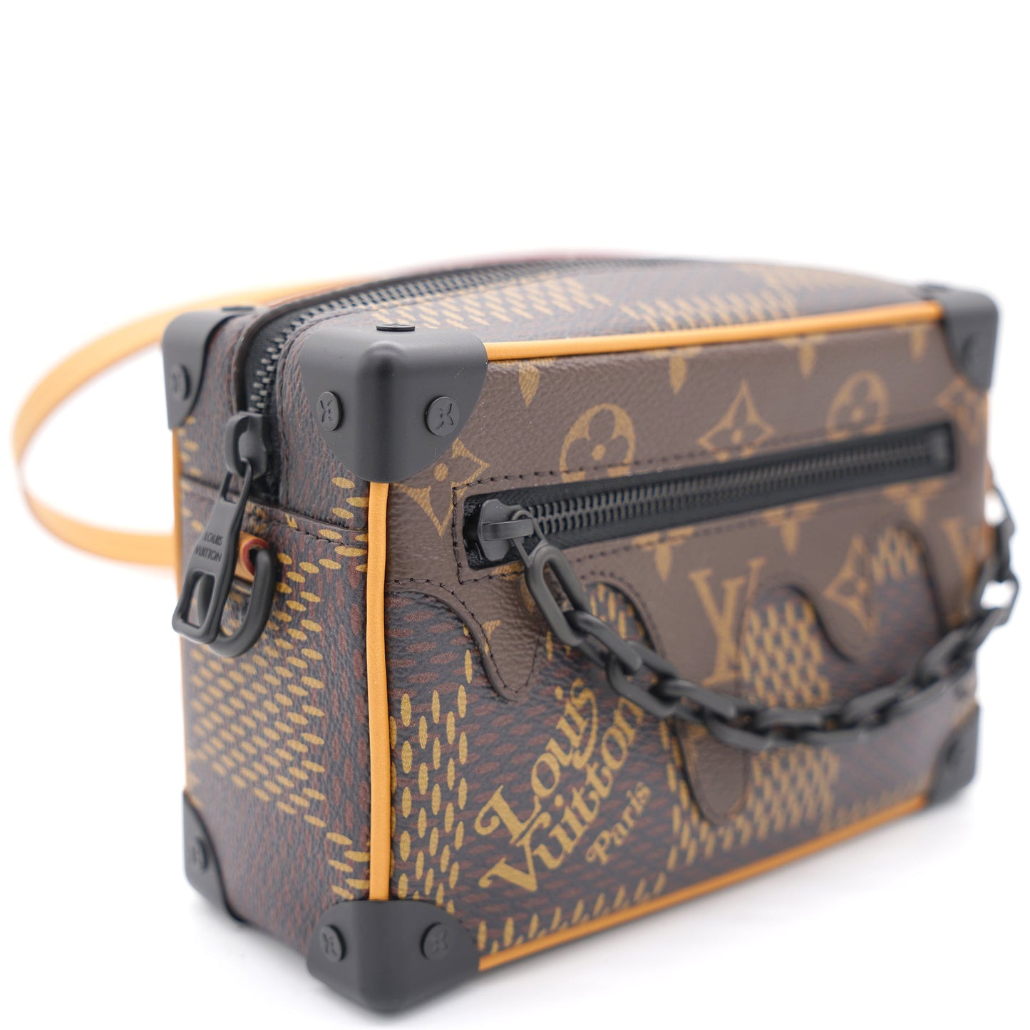 Louis-vuitton Nigo Soft Trunk Damier Ebene Giant Mini Brown