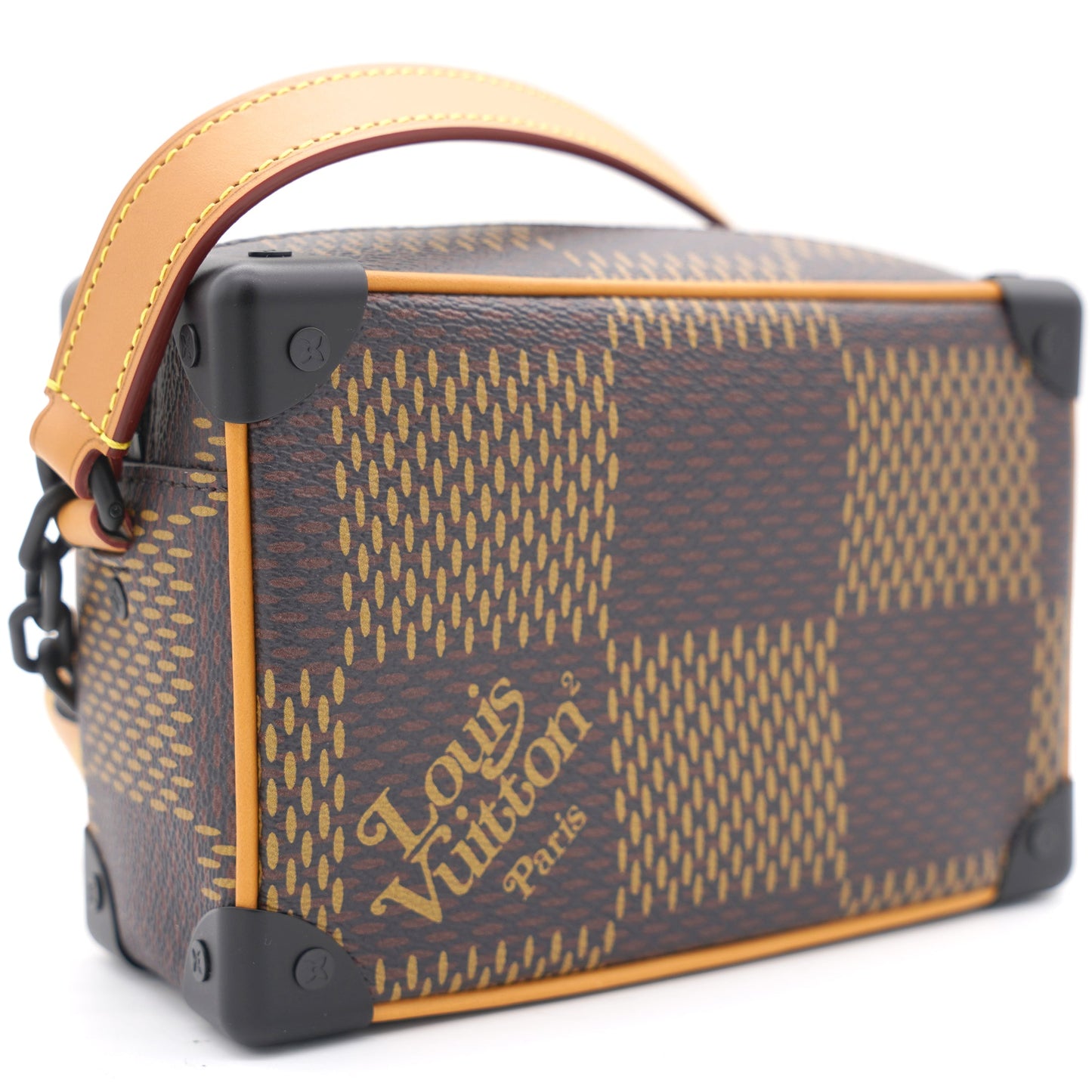 Louis-vuitton Nigo Soft Trunk Damier Ebene Giant Mini Brown