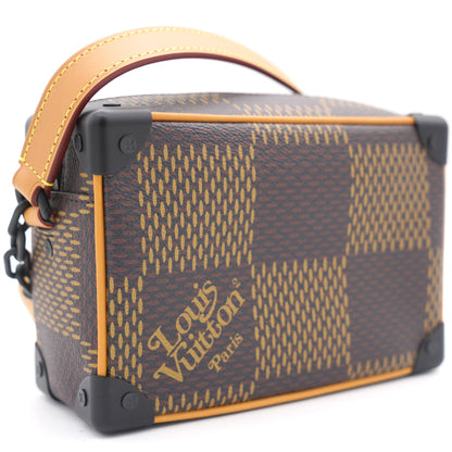 Louis-vuitton Nigo Soft Trunk Damier Ebene Giant Mini Brown