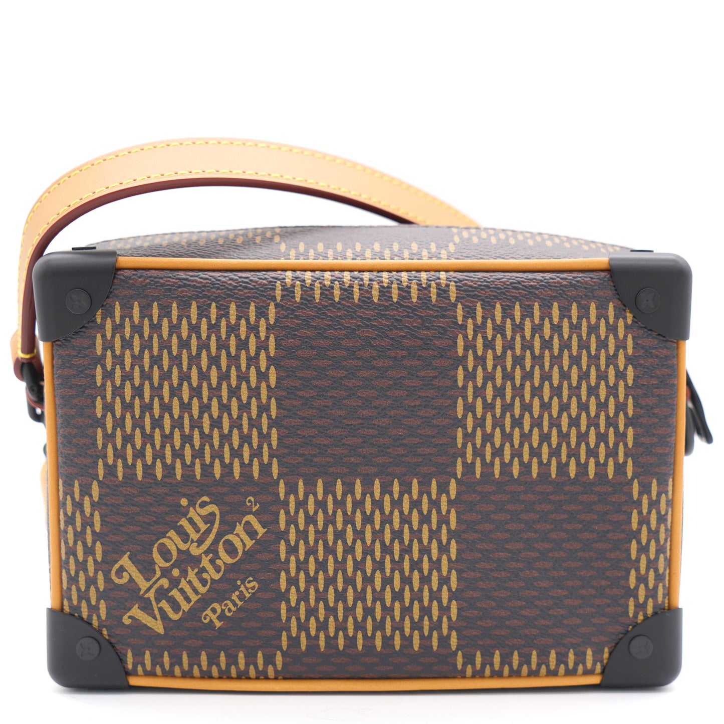 Louis-vuitton Nigo Soft Trunk Damier Ebene Giant Mini Brown