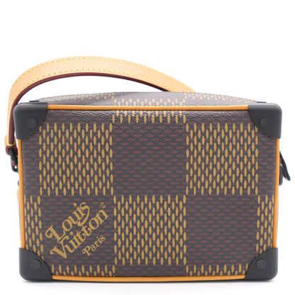 Louis-vuitton Nigo Soft Trunk Damier Ebene Giant Mini Brown