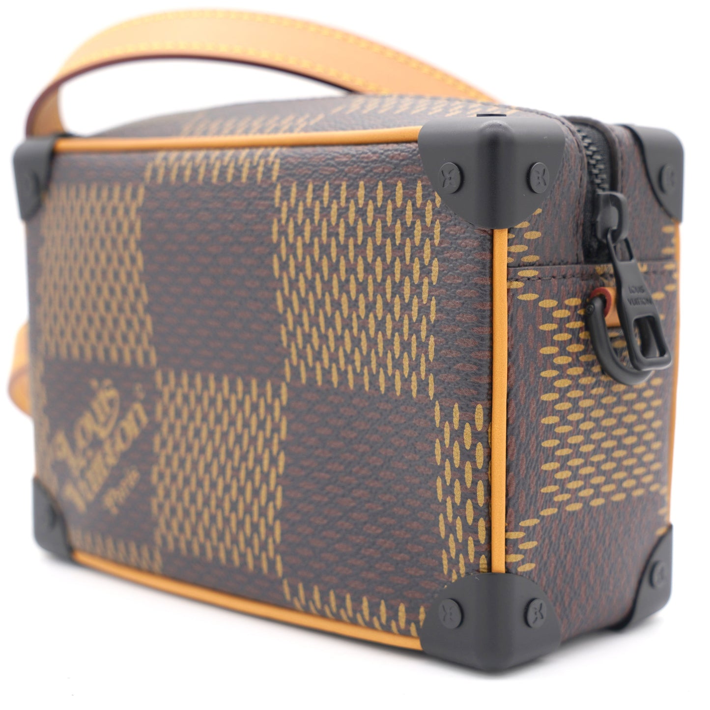 Louis-vuitton Nigo Soft Trunk Damier Ebene Giant Mini Brown