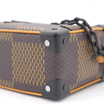 Louis-vuitton Nigo Soft Trunk Damier Ebene Giant Mini Brown