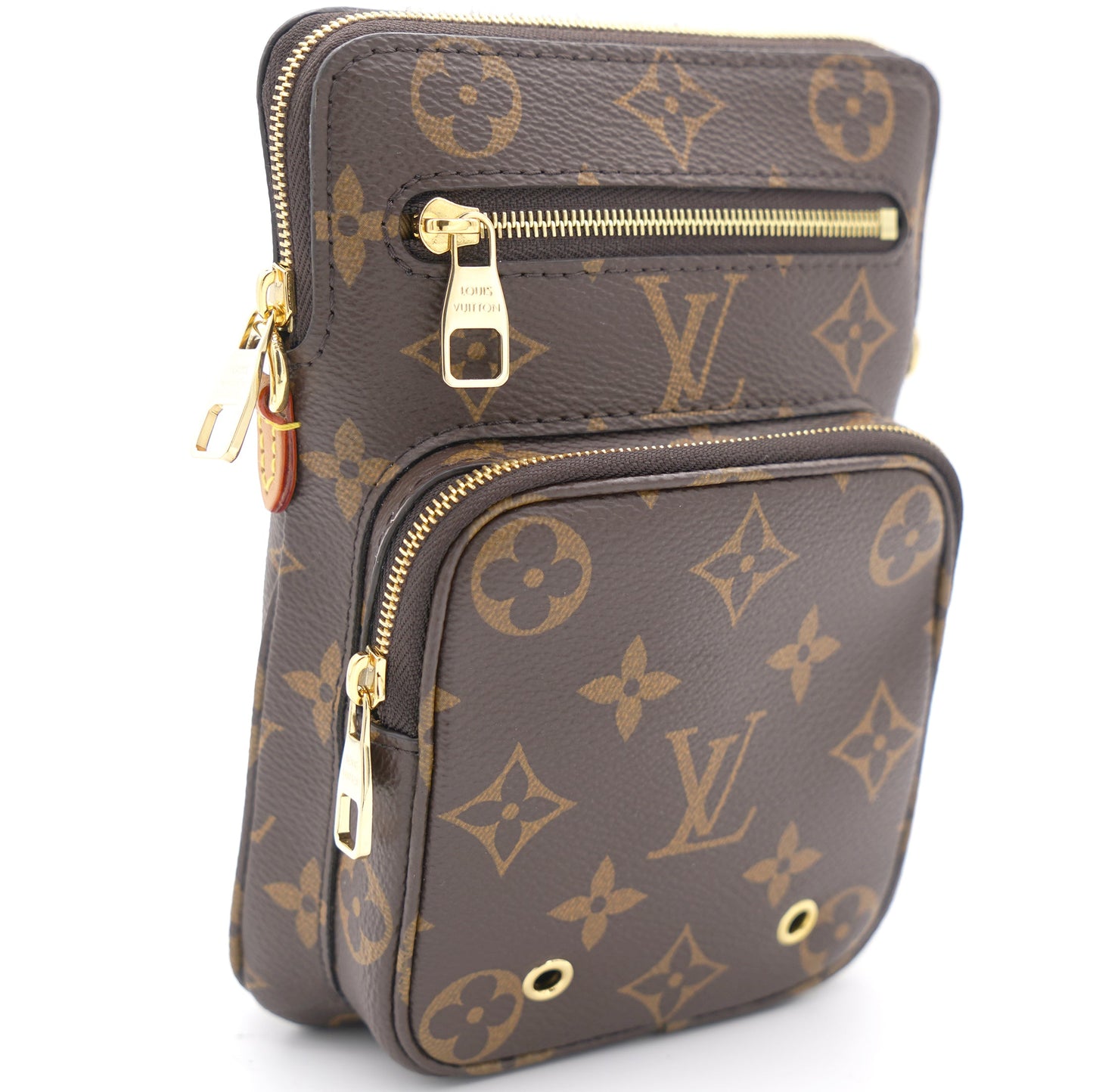 Louis-vuitton Monogram Canvas Utility Phone Sleeve
