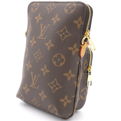 Louis-vuitton Monogram Canvas Utility Phone Sleeve
