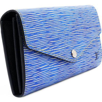 Louis-vuitton Epi Sarah Wallet NM Denim Light
