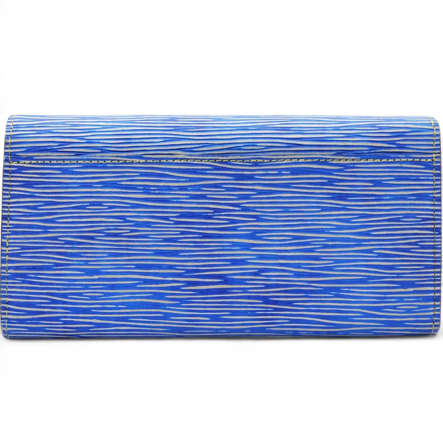 Louis-vuitton Epi Sarah Wallet NM Denim Light