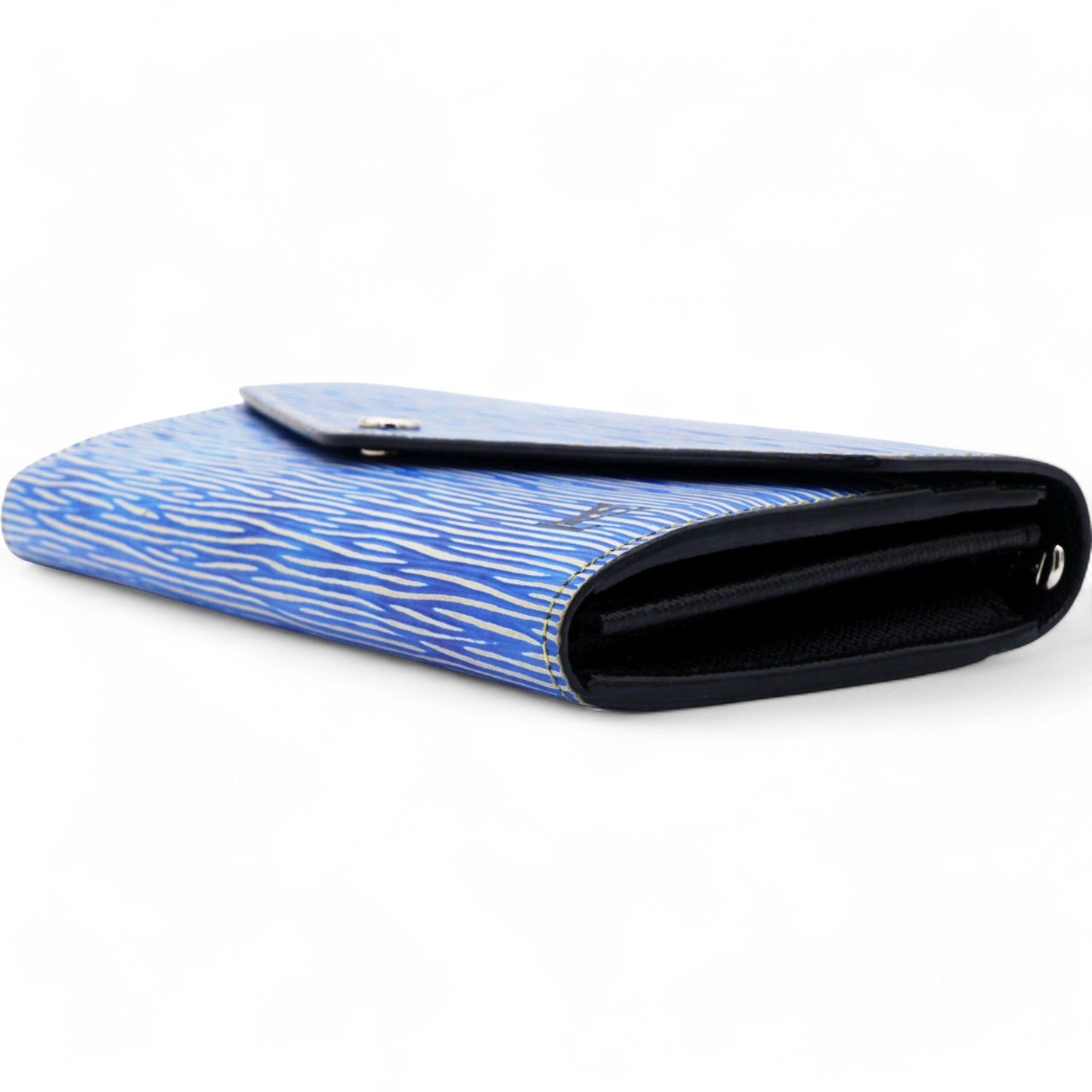 Louis-vuitton Epi Sarah Wallet NM Denim Light