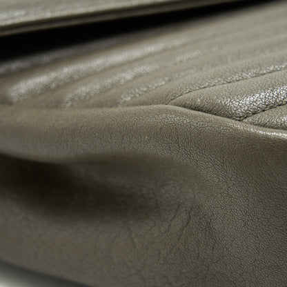 YSL COLLEGE LARGE SIZE OLIVE GREY COLOUR IN SHW