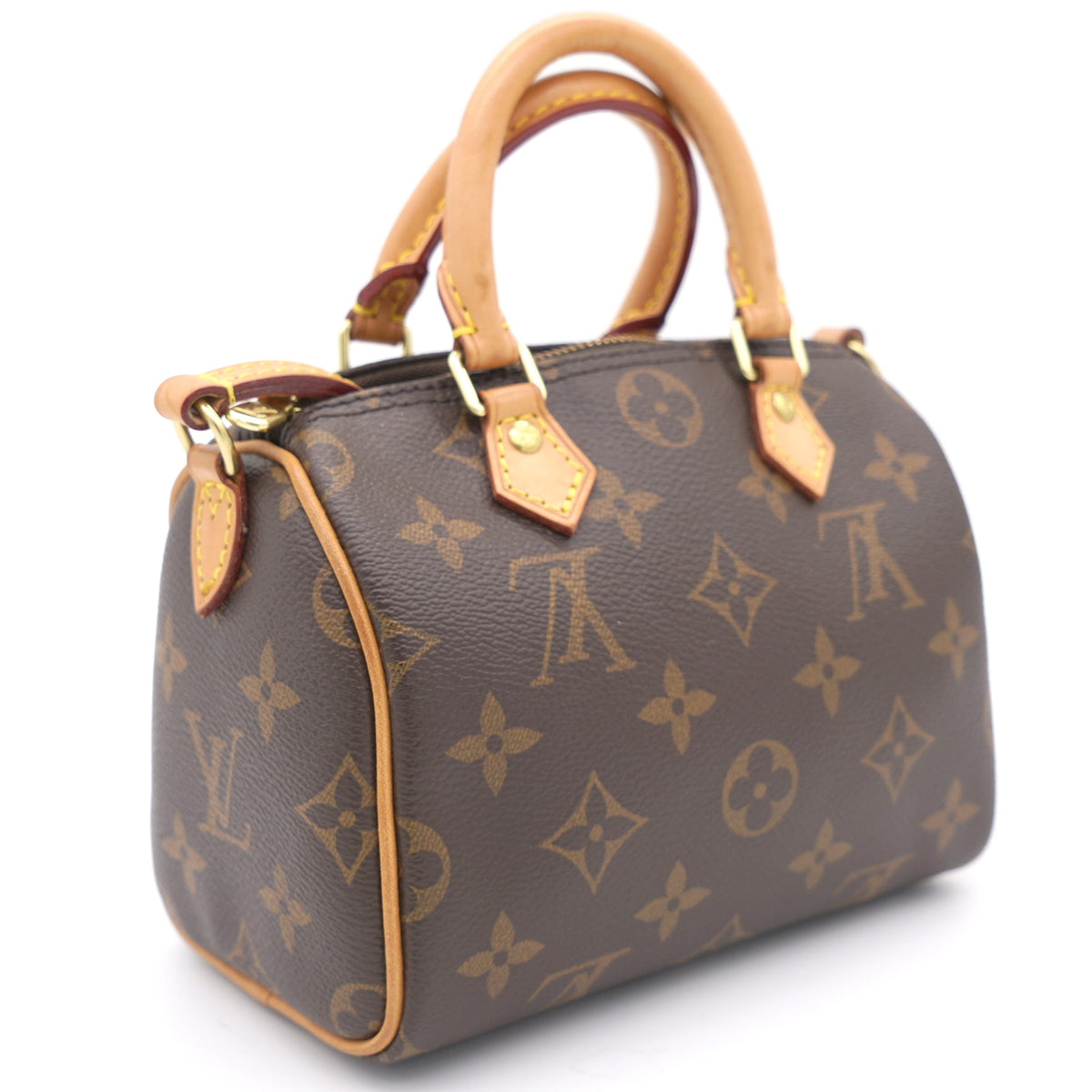 Louis-vuitton Monogram Canvas Nano Speedy