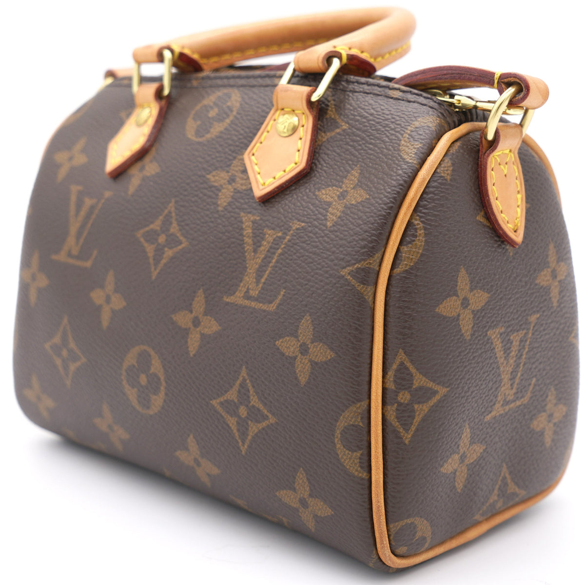 Louis-vuitton Monogram Canvas Nano Speedy