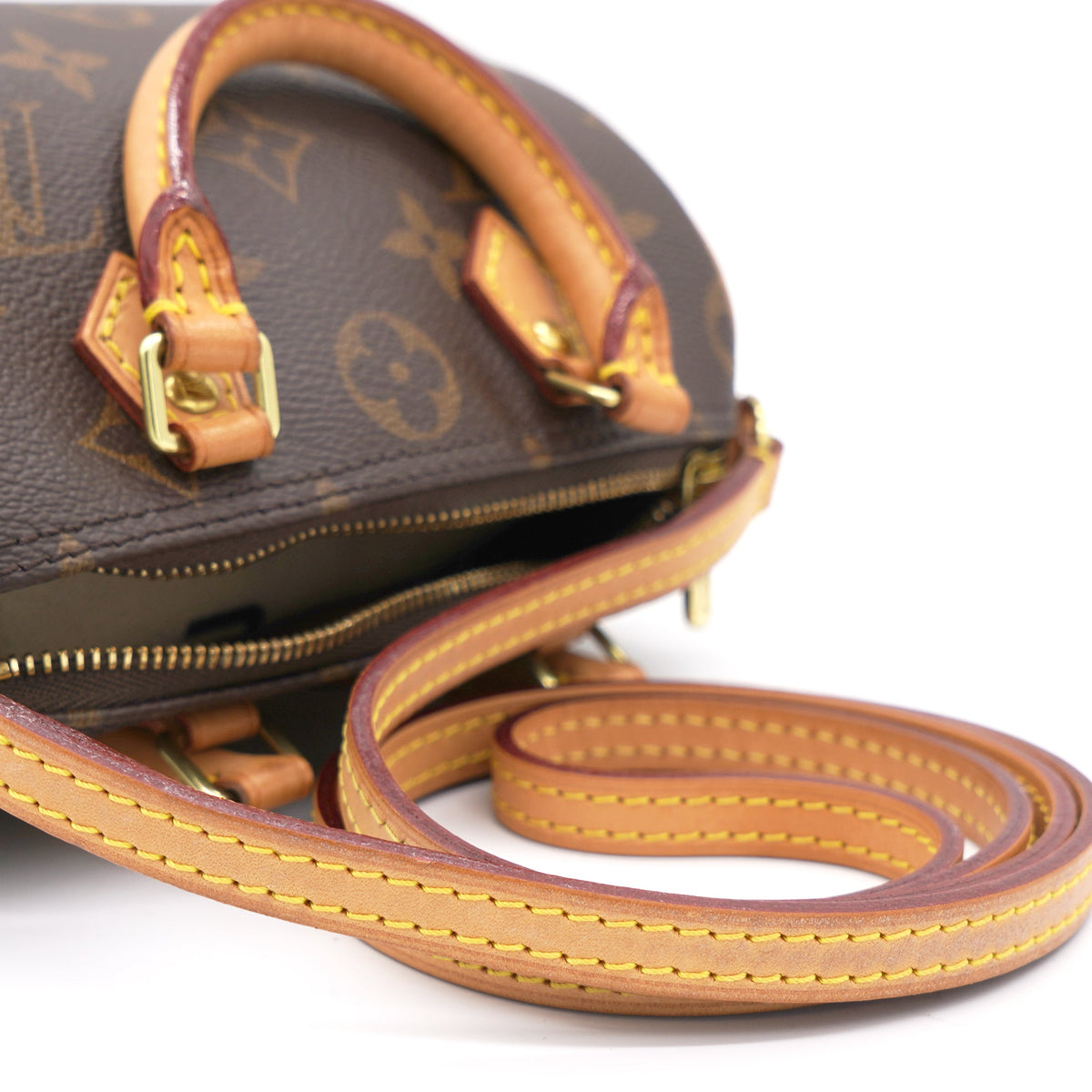Louis-vuitton Monogram Canvas Nano Speedy