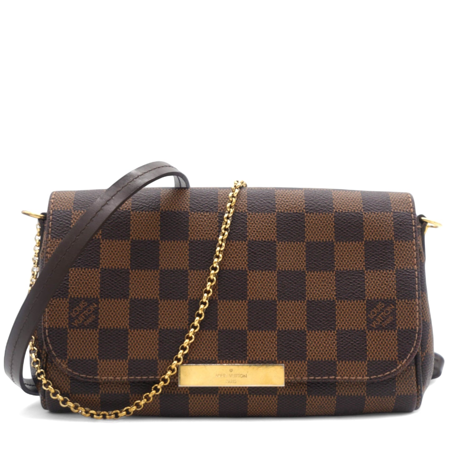 Louis-vuitton Damier Ebene Favorite PM