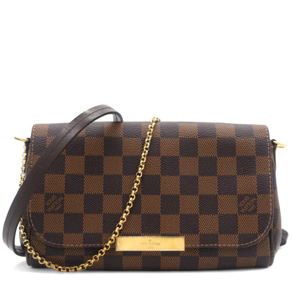 Louis-vuitton Damier Ebene Favorite PM