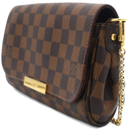 Louis-vuitton Damier Ebene Favorite PM