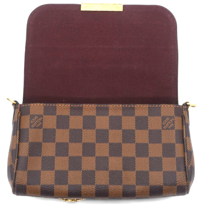 Louis-vuitton Damier Ebene Favorite PM
