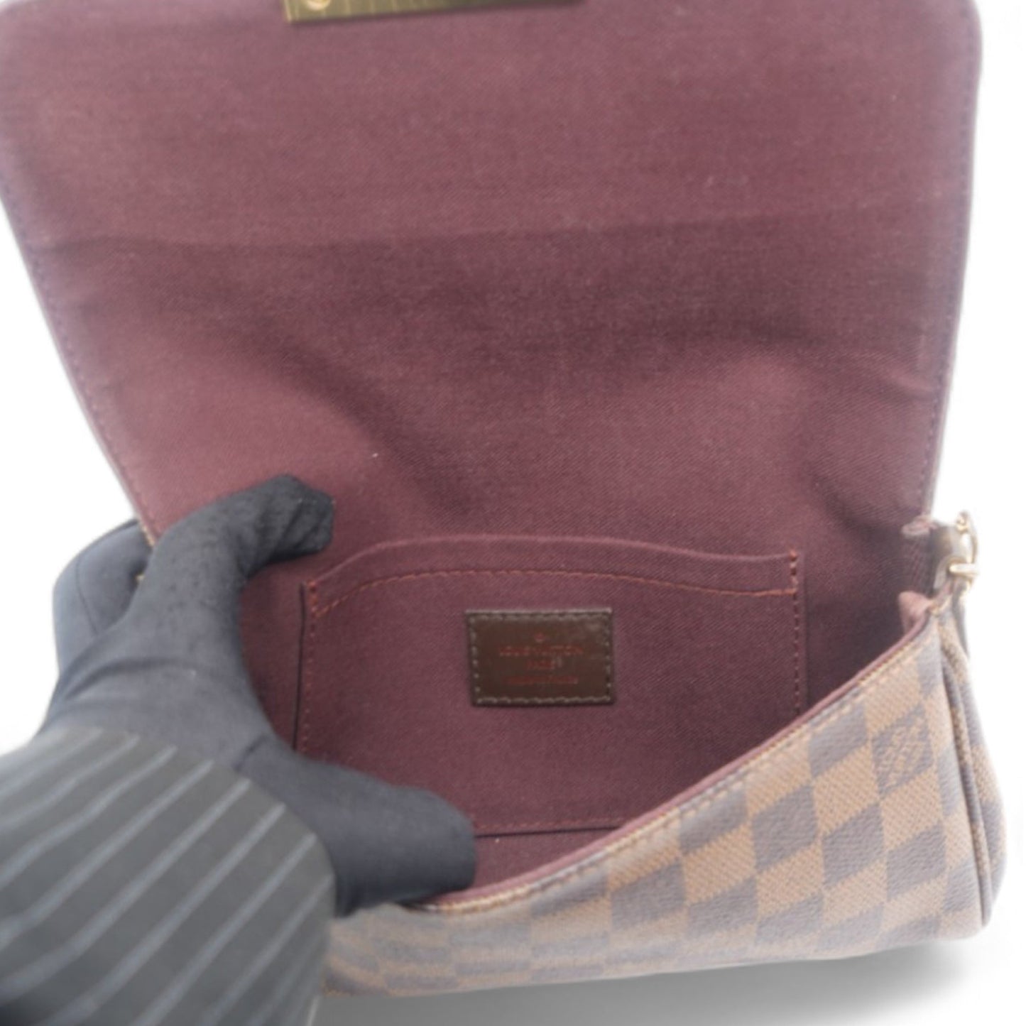 Louis-vuitton Damier Ebene Favorite PM