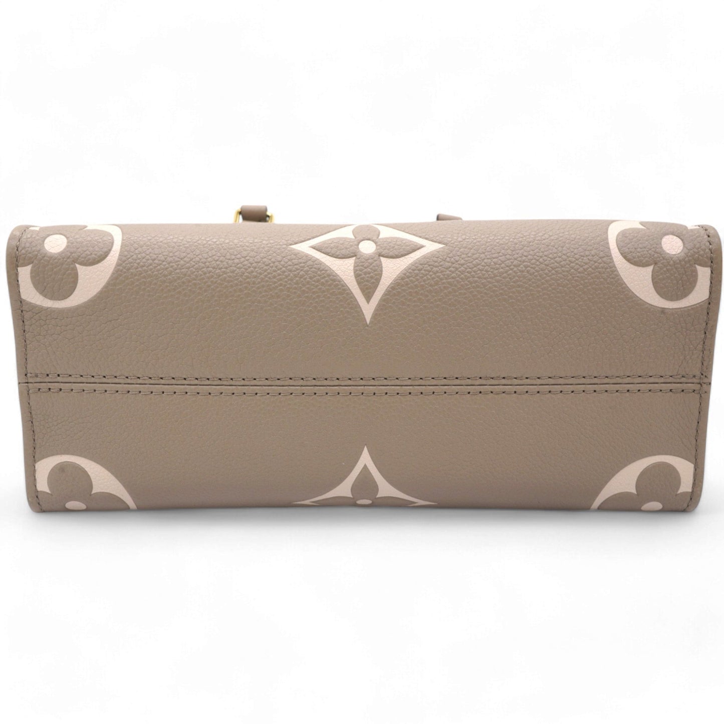 Louis-vuitton Empreinte Monogram Giant Onthego PM Tourterelle Creme Beige
